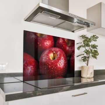 Salpicaderos de cocina - Rojo - Manzanas - Frutas