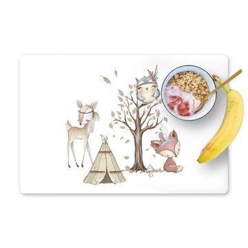 Salvamanteles - Vida salvaje - Bosque - Ilustración