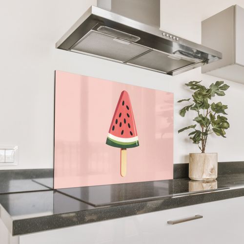 Salpicaderos de cocina - Sandía - Helado - Pepitas - Rojo