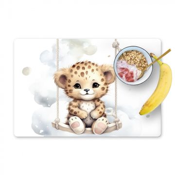 Salvamanteles - Leopardo - Animal - Niños - Habitación de bebé - Habitación infantil