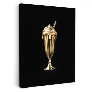 Batido - Oro - Beber - Negro