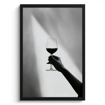 Cuadros enmarcados - Ligero - Vino - Tinto - Copa