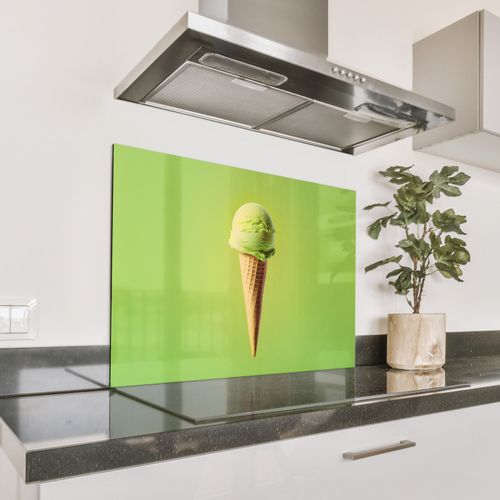Salpicaderos de cocina - Cuerno - Pala de helado - Verde