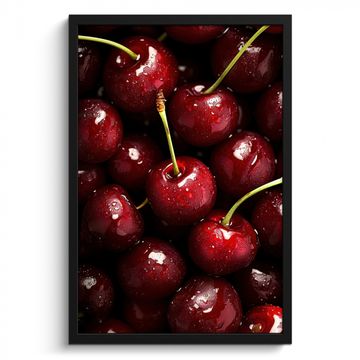 Cuadros enmarcados - Rojo - Fruta - Cereza