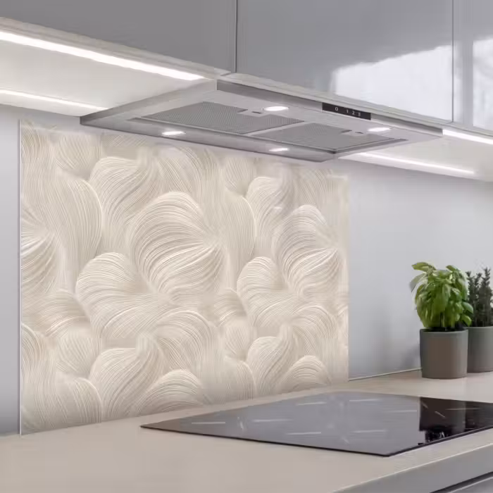 Salpicaderos de cocina - Lines - Ventilador - Beige