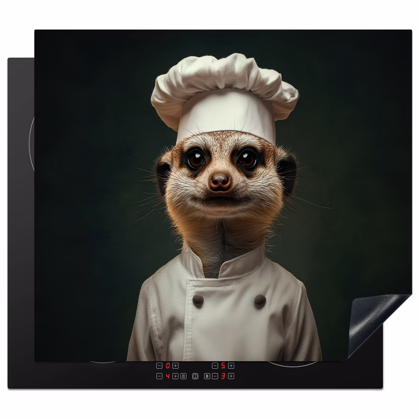 Protector de inducción - Animal - Cocinero - Suricata — 1