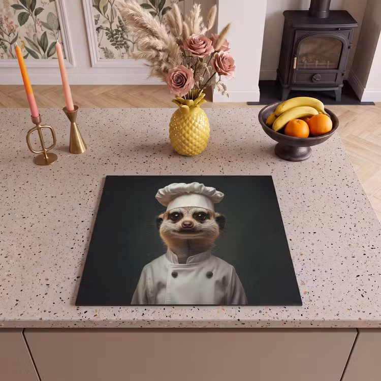 Protector de inducción - Animal - Cocinero - Suricata — 3