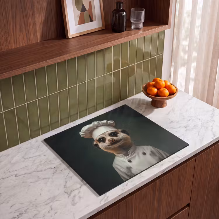 Protector de inducción - Animal - Cocinero - Suricata — 4