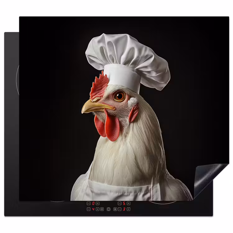 Protector de inducción - Cocinero - Rojo - Pollo — 1