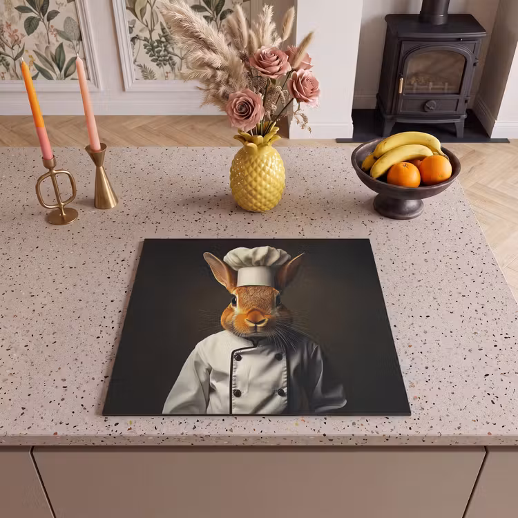 Protector de inducción - Conejo - Cocinero - Animal — 3