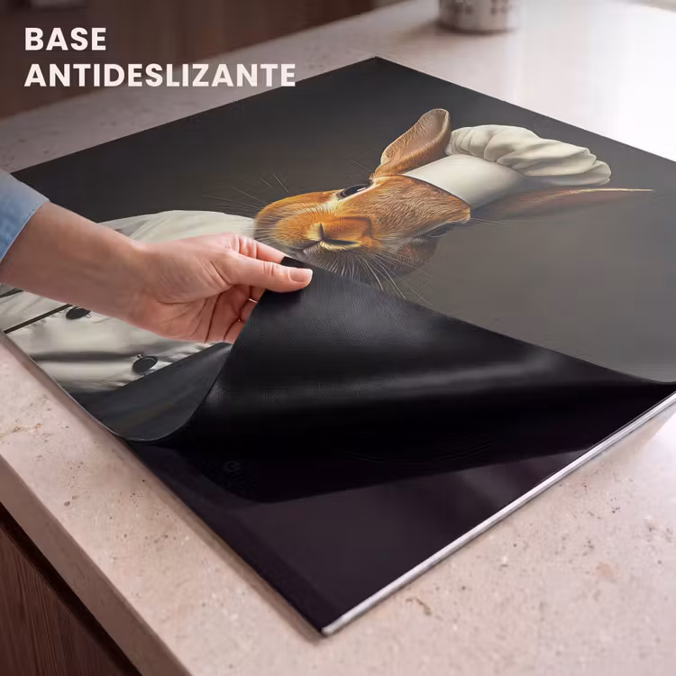 Protector de inducción - Conejo - Cocinero - Animal — 6