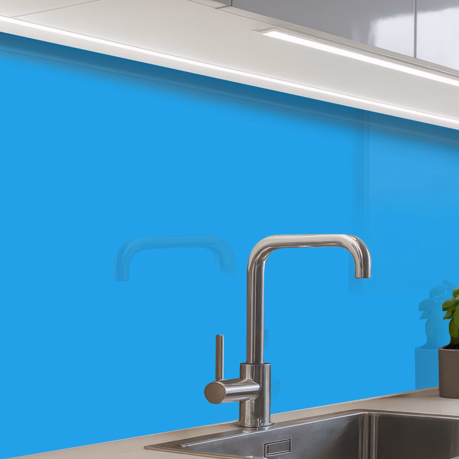 Revestimiento cocina - Azul - Claro - Colores — 1