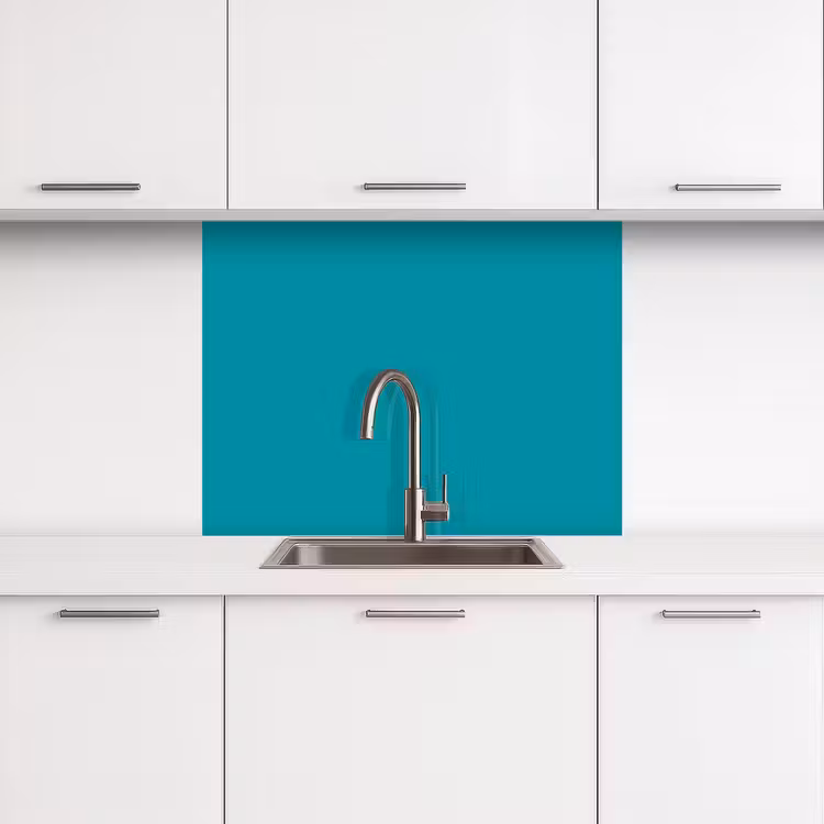 Revestimiento cocina - Azul - Color sólido — 3