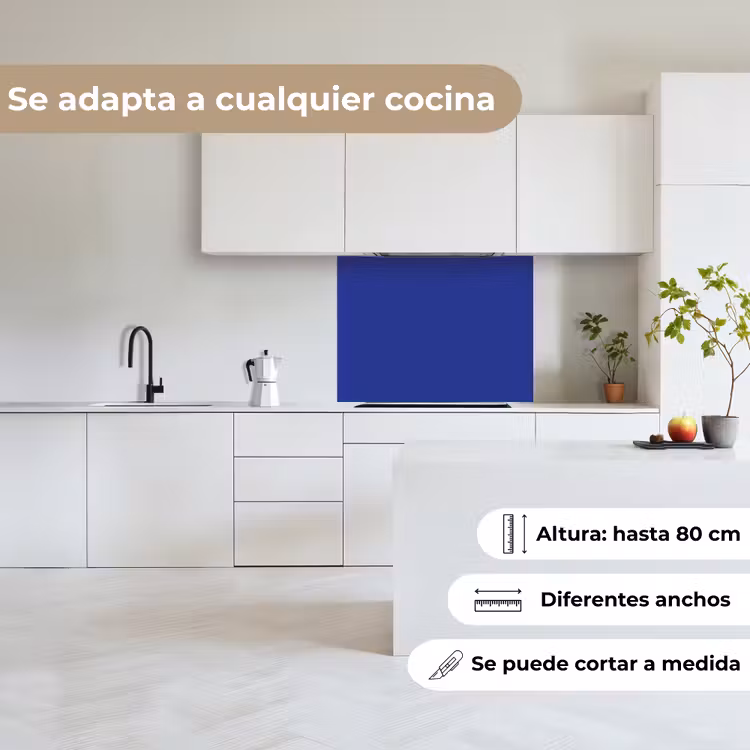 Revestimiento cocina - Azul - Color sólido - Azul oscuro — 6