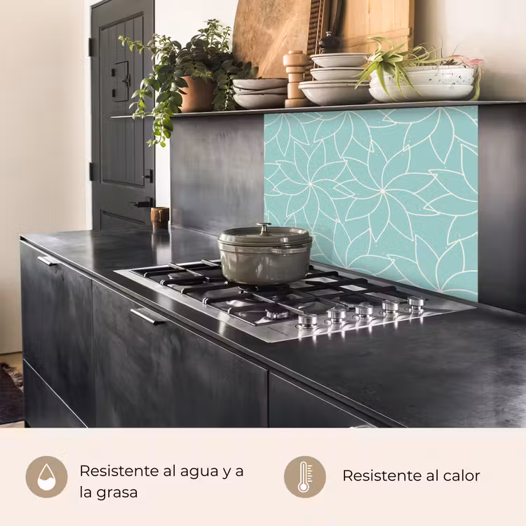 Revestimiento cocina - Azul - Mandala - Diseño — 4