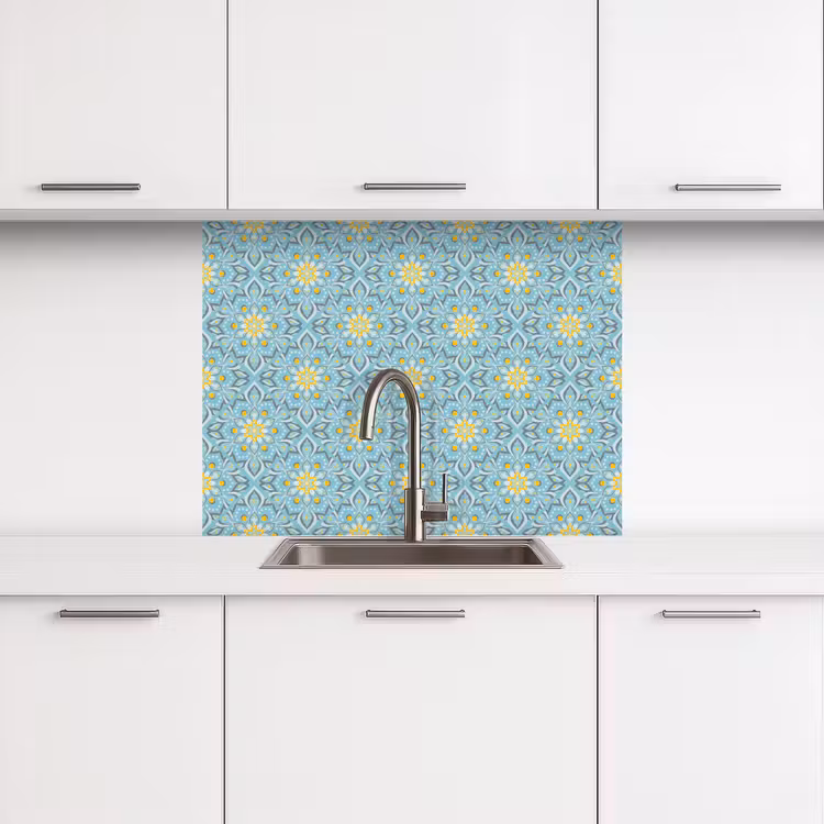 Revestimiento cocina - Flores - Boho - Patrones - Mandala - Vintage — 3