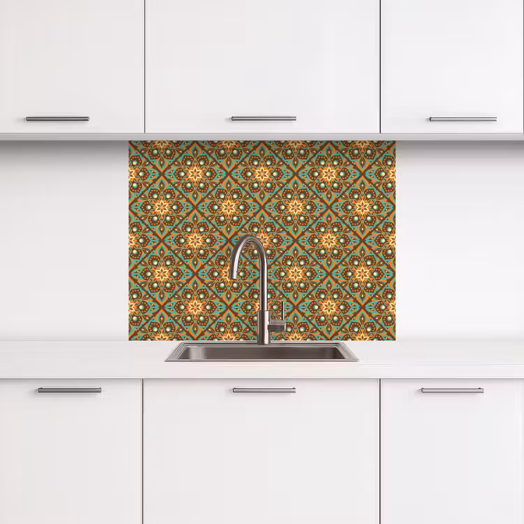 Revestimiento cocina - Flores - Vintage - Patrones - Bohemia - Mandala — 3