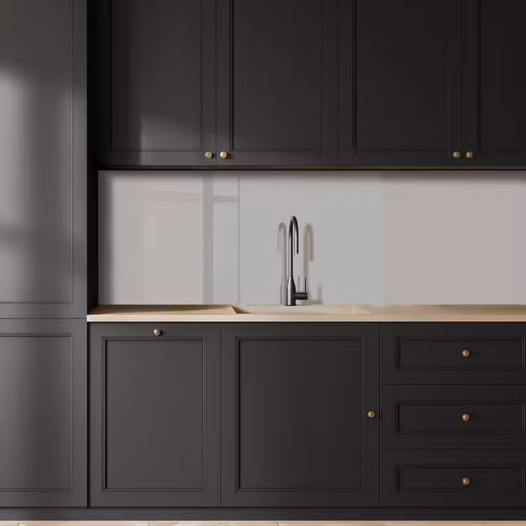 Revestimiento cocina - Gris - Estampado liso — 5