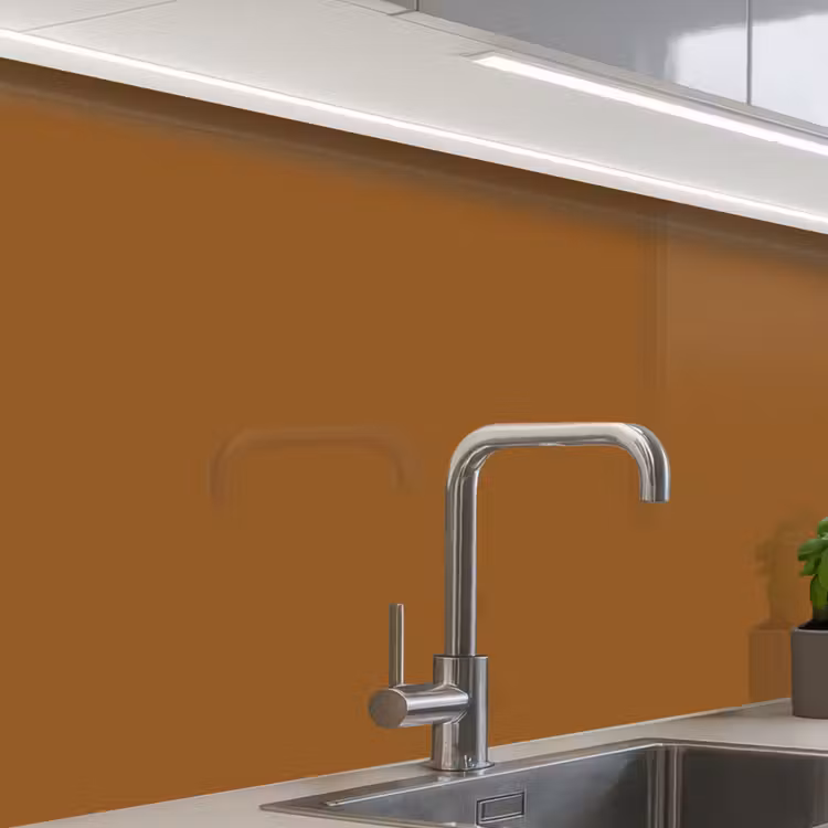 Revestimiento cocina - Marrón - Tono tierra - Color sólido — 1