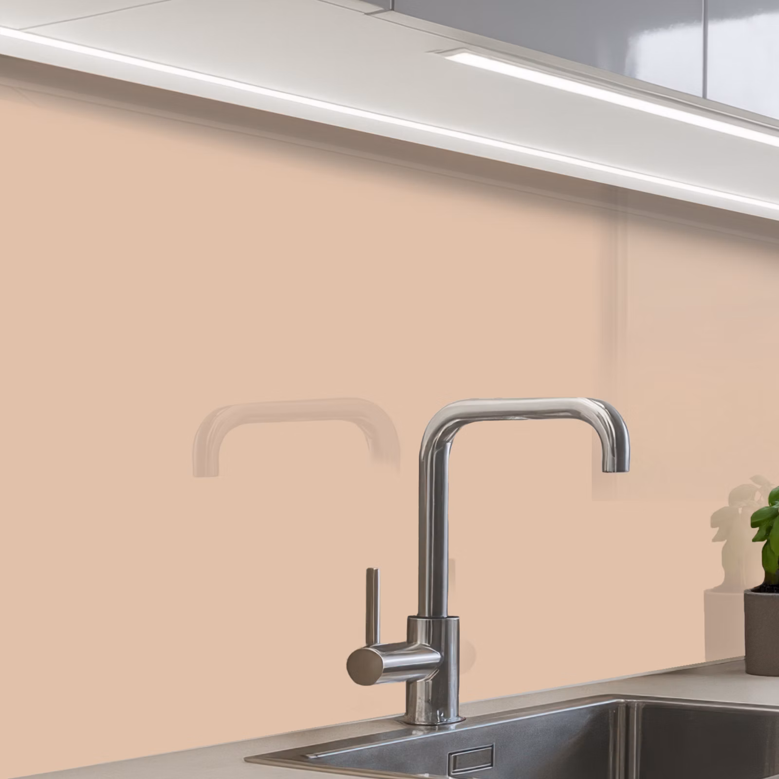 Revestimiento cocina - Beige - Colores - Sólido — 1