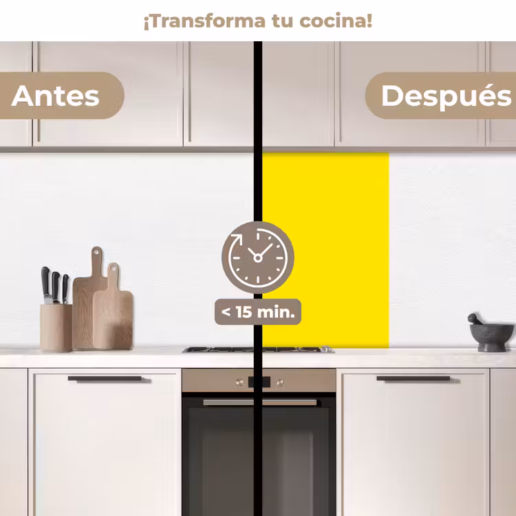 Revestimiento cocina - Amarillo - Limón - Neón - Colores — 2