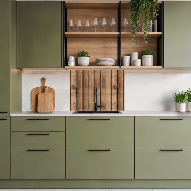 Revestimiento cocina - Madera - Brocante - Patrones — 7