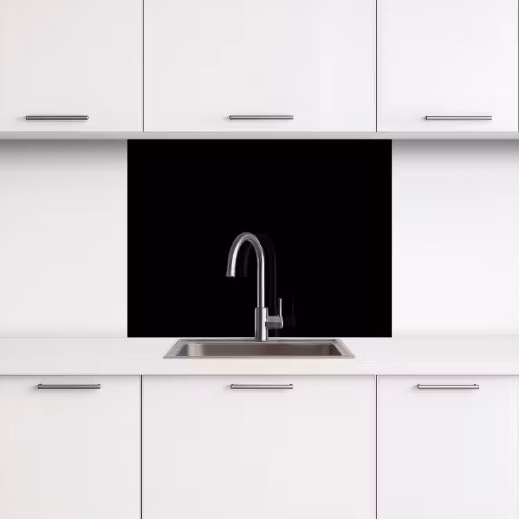 Revestimiento cocina - Negro - Color sólido — 3