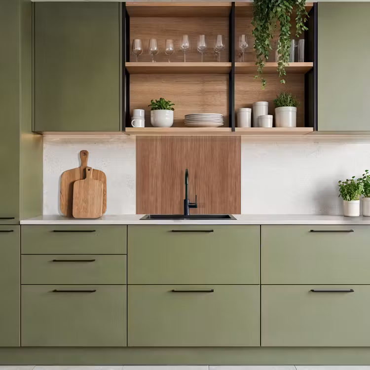Revestimiento cocina - Madera - Tocón - Patrones — 7
