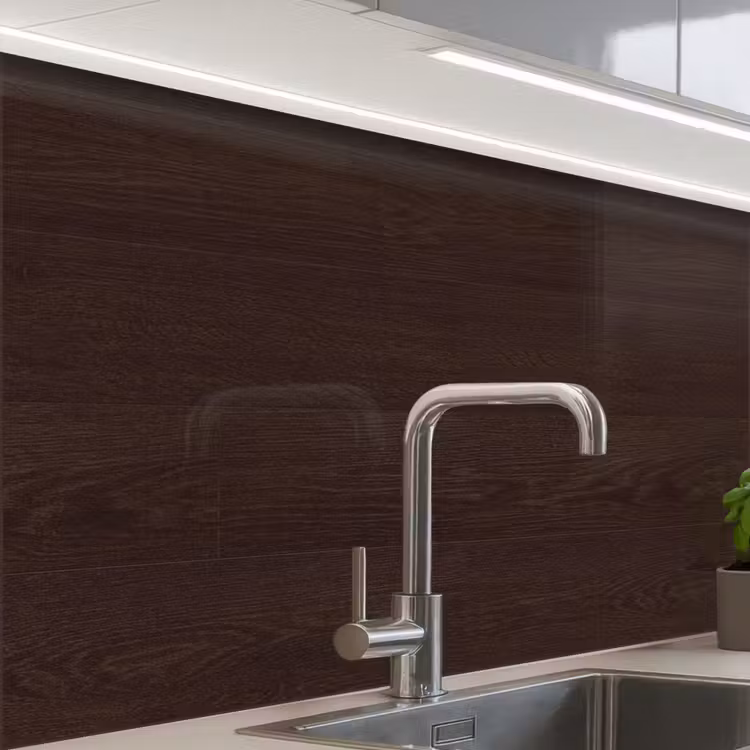 Revestimiento cocina - Patrón - Madera dura - Estantería — 1