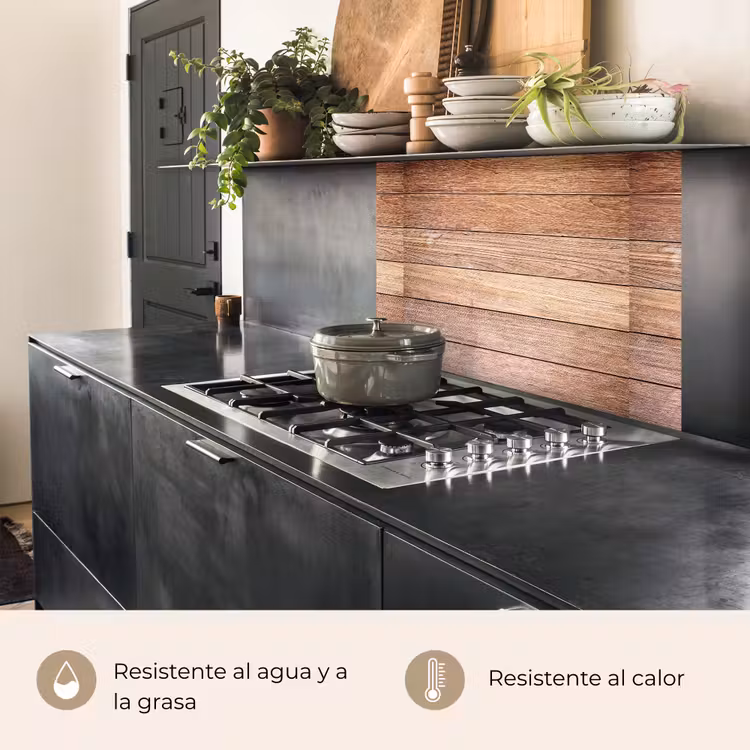 Revestimiento cocina - Roble - Tablas - Patrones — 4