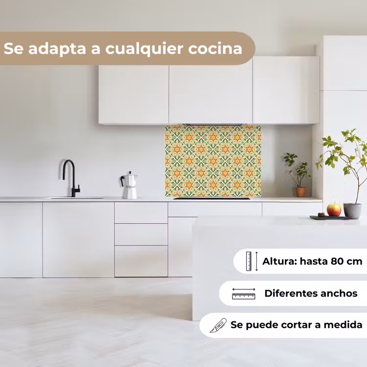Revestimiento cocina - Boho - Patrones - Mandala - Flores — 6