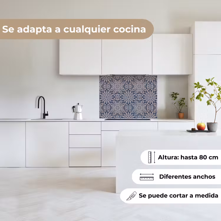 Revestimiento cocina - Mandala - Azul - Patrones — 6