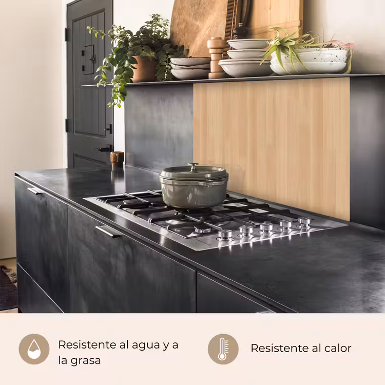 Revestimiento cocina - Natural - Madera - Estantería - Patrones — 4