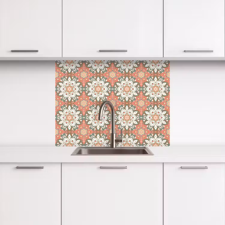Revestimiento cocina - Vintage - Flores - Mandala - Patrones — 3