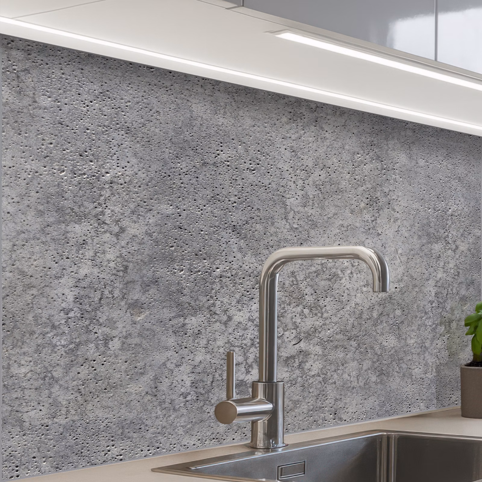Revestimiento cocina - Patrones - Industrial - Hormigón — 1