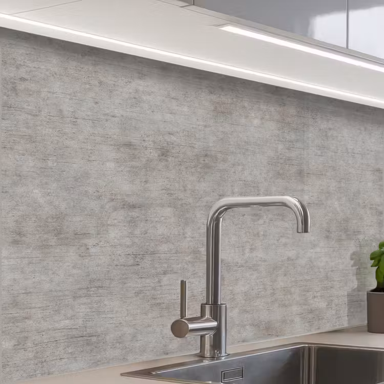 Revestimiento cocina - Hormigón - Antiguo - Gris - Patrones — 1
