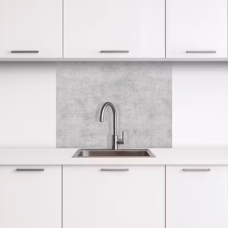 Revestimiento cocina - Hormigón - Gris - Industrial - Patrón — 3