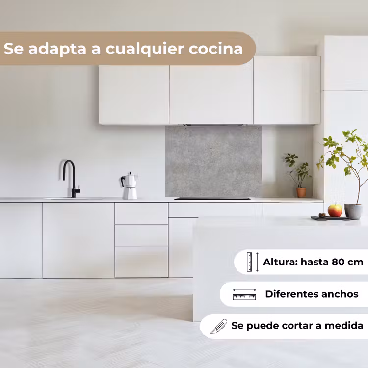 Revestimiento cocina - Hormigón - Patrones - Industrial — 6