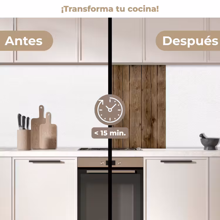 Revestimiento cocina - Madera - Naturaleza - Patrones — 2