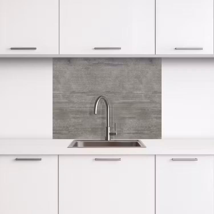 Revestimiento cocina - Patrón - Hormigón - Gris — 3
