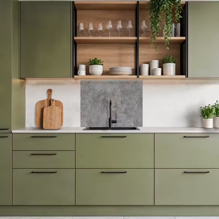 Revestimiento cocina - Piedras - Hormigón - Patrones — 7
