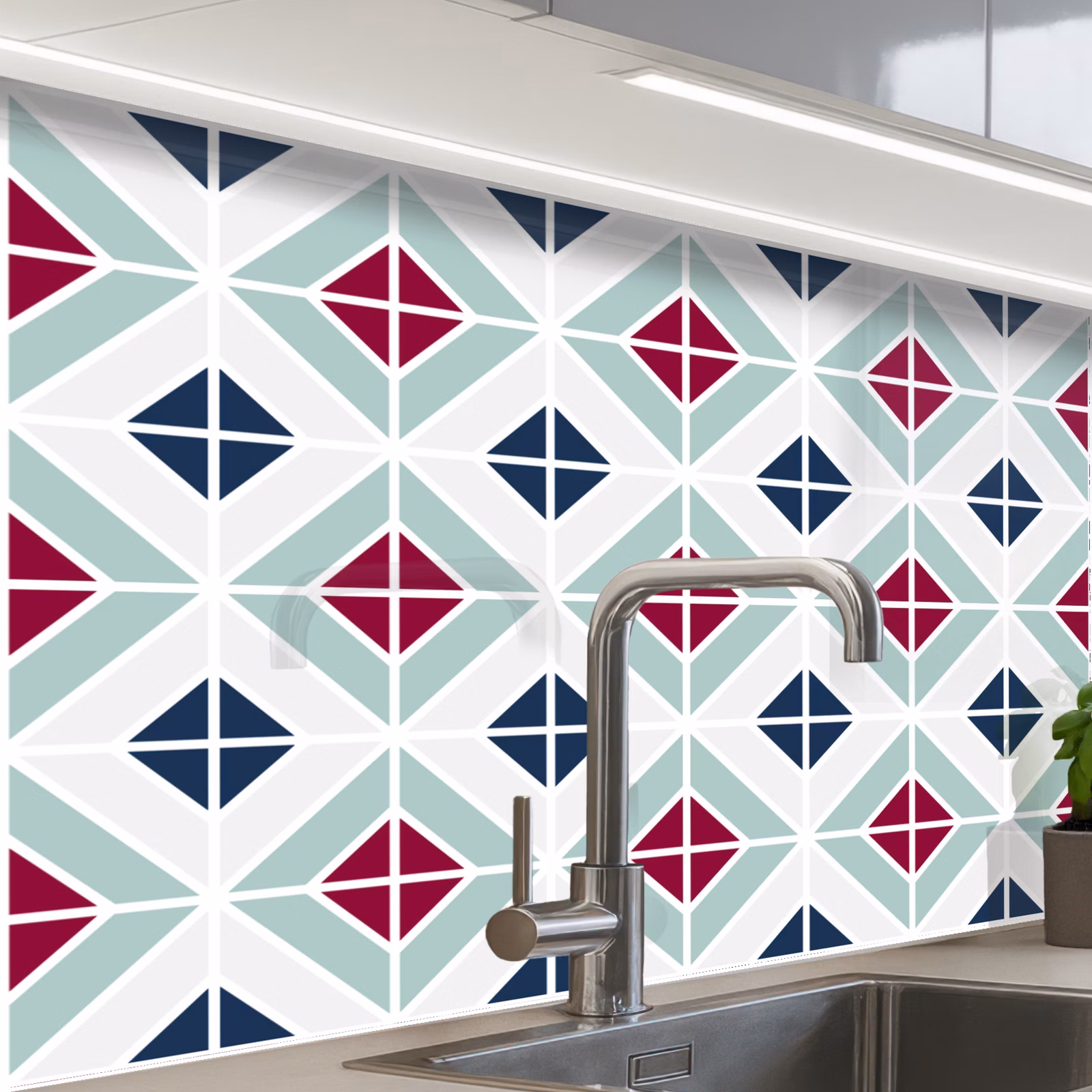 Revestimiento cocina - Patrones - Azulejos - Abstracto — 1