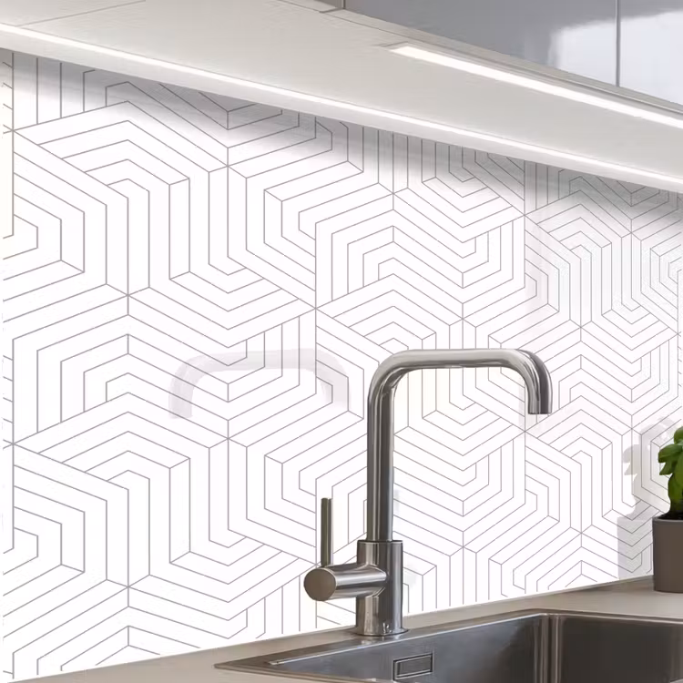 Revestimiento cocina - Abstracto - Patrones - Diseño - Línea — 1