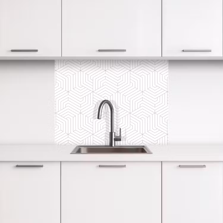 Revestimiento cocina - Abstracto - Patrones - Diseño - Línea — 3