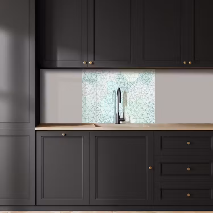 Revestimiento cocina - Geometría - Patrón - Verde — 5