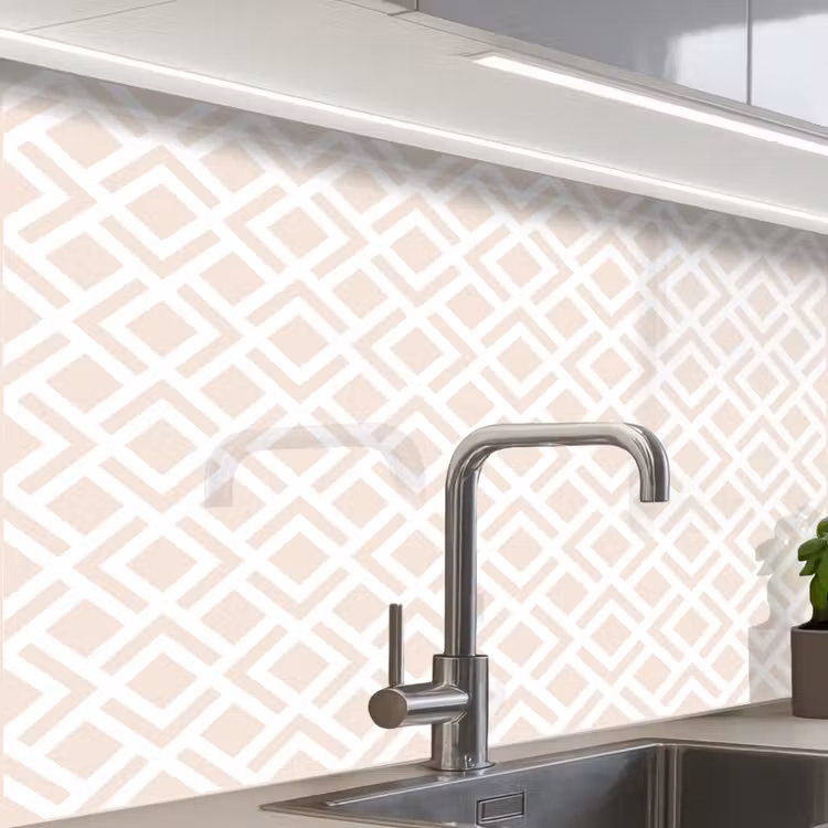 Revestimiento cocina - Patrones - Abstracto - Beige - Geometría — 1