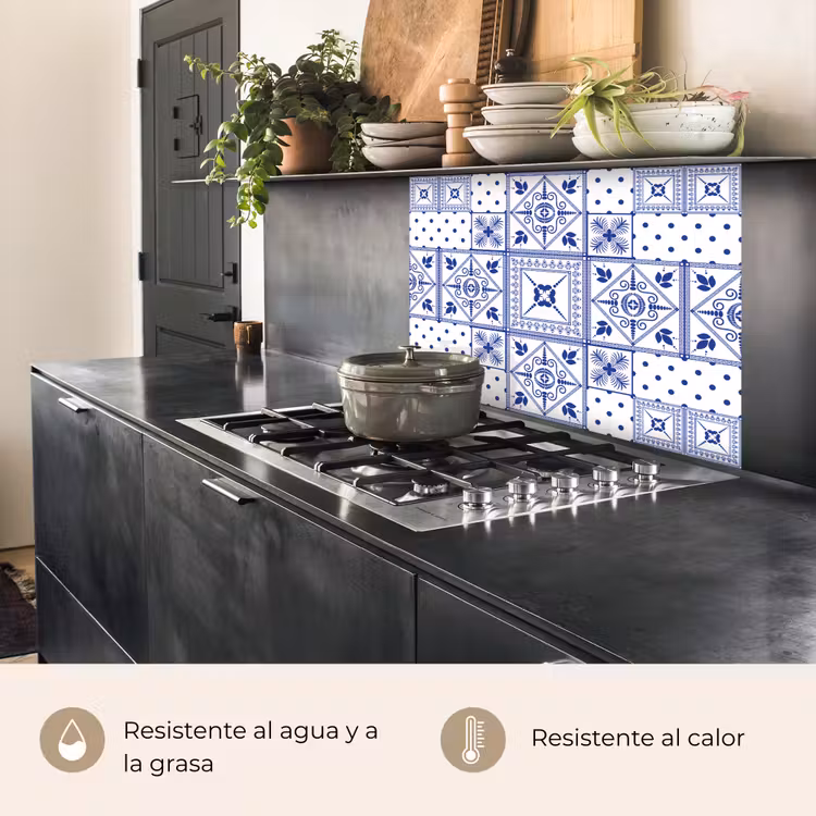 Revestimiento cocina - Azulejos - Patrones - Azul de Delft — 4