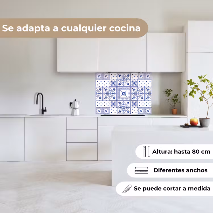 Revestimiento cocina - Azulejos - Patrones - Azul de Delft — 6