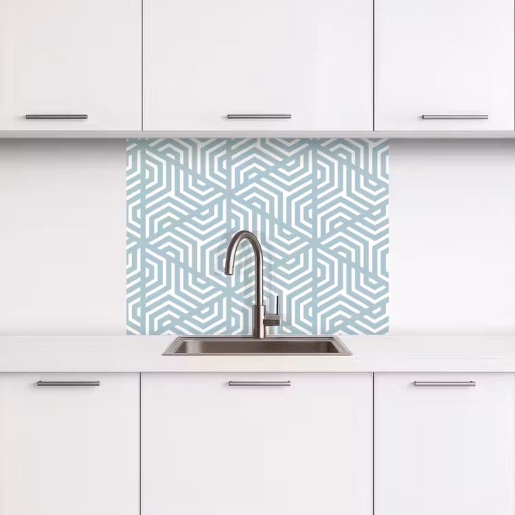 Revestimiento cocina - Diseño - Geometría - Patrón - Triángulo — 3