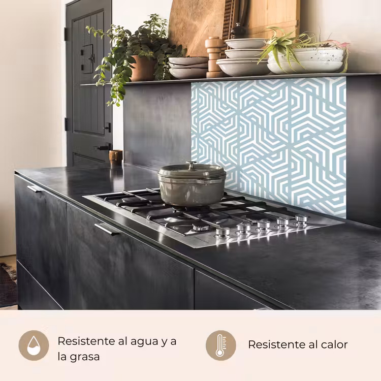 Revestimiento cocina - Diseño - Geometría - Patrón - Triángulo — 4